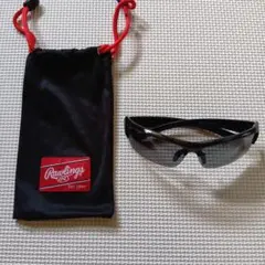 Rawlings スポーツサングラス ブラック 収納袋付きのサムネイル