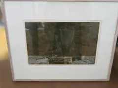 名高達男T. Nadaka リトグラフ版画 額装品限定71/250部生写真サイン