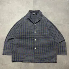 90s Polo by Ralph Lauren チェック　開襟　シャツ　古着