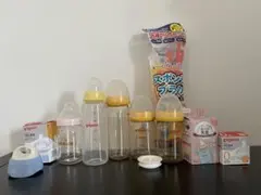 Pigeon 哺乳瓶　5本セット 乳首　スポンジ　おまとめ　ピジョン