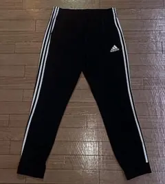 ADIDAS STRIPE BLACK TRACK PANTS‼️