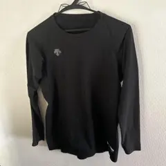 DESCENTE 野球用アンダーシャツ 長袖 ブラックのサムネイル