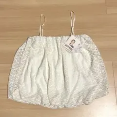 SUNNY HOUSE 2wayレースキャミソール M～L☆新品未使用☆