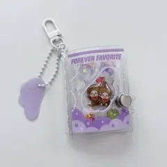 モンチッチ　ミニシール帳　フレークシール　おすそ分け