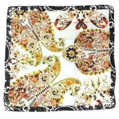 ETRO ペイズリー柄 シルクスカーフ aq11946