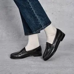 黒 革靴