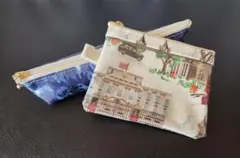 ハンドメイド❖キャス・キッドソン❖ラミネートポーチ①