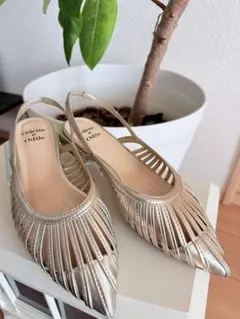 Odette e Odileサンダルゴールド24㎝