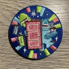 ディズニー 刺繍缶バッジ2　モンスターズインク