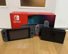 Nintendo Switch 本体 グレー 付属品あり