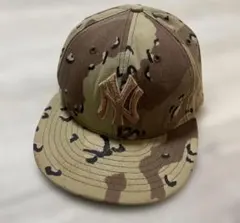 ニューヨークヤンキースキャップ　NEW ERA カモフラージュ　カモ柄　oma