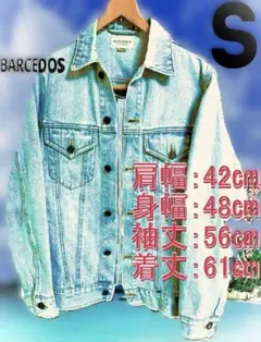 BARCEDOSデニムジャケット(Ｇジャン)Ｓサイズ☆送料,箱代520円込み☆