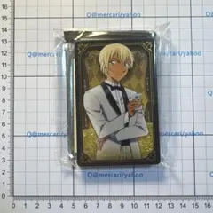 名探偵コナン　ラメ　アクリルブロック　安室透　コナンカフェ　中国限定　海外限定