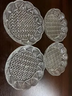 BACCARAT バカラ アラベスク プレート 16cm 12cm クリスタル - メルカリ