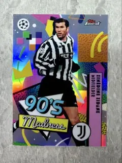 世界75枚限定！Topps Finest ZIDANE ジダン インサート ジダン【90's Madness】25-26 topps finest UCC - メルカリ