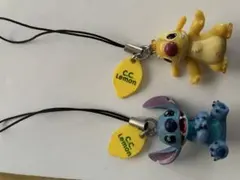 C.C. Lemon スティッチ エンジェル フィギュアストラップ2種セット