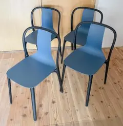 4脚セット Vitra ダイニングチェア ベルヴィルチェア Belleville