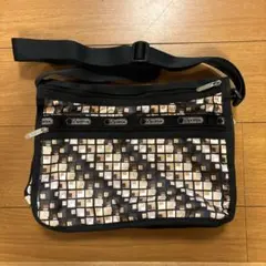 LeSportsac モザイク柄 ショルダーバッグ