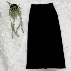 【ジャンニロ　ジュディチェ】美品✨ロング　スカート　黒　日本製 S相当　プリーツ