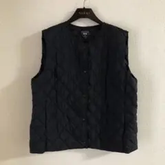 ユニクロ　UNIQLO WARM PADDED ベスト　XXL ブラック