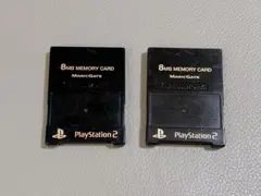 PlayStation 2 メモリーカード 8MB MagicGate ２枚