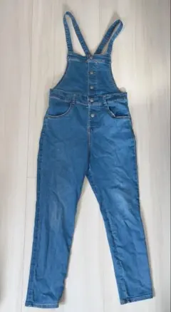 GU オーバーオール サロペット デニム キッズ 150cm