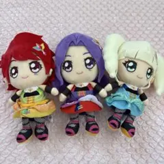 アイカツ chibiぬいぐるみ トライスター 3体セット - メルカリ