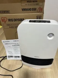 大風量セラミックファンヒーター アイリスオーヤマ KJCH-12TD5-Wのサムネイル
