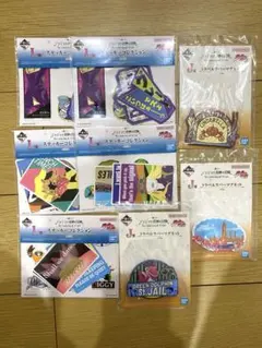 ジョジョの奇妙な冒険 ジョジョ 一番くじ J賞 L賞 ステッカー マグネット