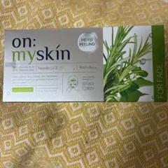 【新品未開封】on: myskin オーマイスキン 顔用 ハーブピーリング