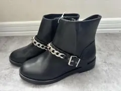 ZARA ザラ　キッズ　ブーツ　ショートブーツ　ブラック