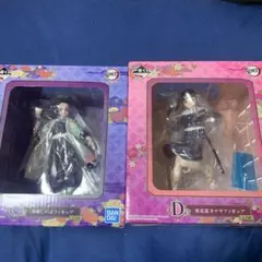 一番くじ 鬼滅の刃 C賞 D賞 フィギュアセット胡蝶しのぶ・栗花落カナヲ