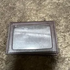 ダークブラウン レザー パスケース