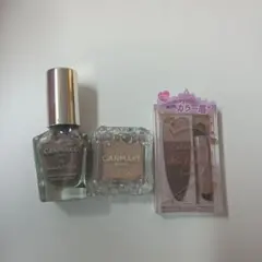 CANMAKEまとめ売り3点セットマニキュア　アイシャドウ　アイブロウカラー