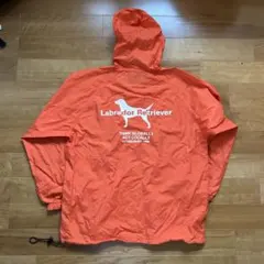 Labrador Retriever ナイロンジャケット オレンジ