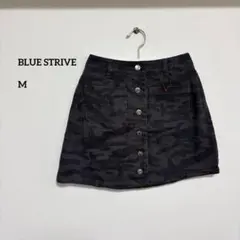 BLUE STRIVE ブルーストライブ迷彩柄 ミニスカート M c495④のサムネイル