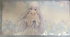 key トレカアイテムくじ　ファイナルドロー賞　プレイマット　鳴瀬しろは
