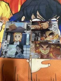 鬼滅の刃　クリアビジュアルポスター　煉獄杏寿郎