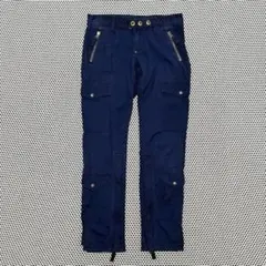 RALPH LAUREN マルチカーゴパンツ　多ポケット　ネイビー
