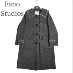 【Fano Studios】ファノストゥディオズ ボアカラーダッフルコート S Fano Studios】ファノストゥディオズ ボアカラーダッフルコート