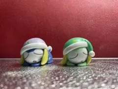 ケロロ軍曹 ちびケロねむらせ隊であります　2種セット　ガチャ　ケロロ　タママ