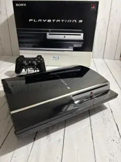 PS3 CECHA00 60GB 初期型 箱付 PS2互換 完動品　美品