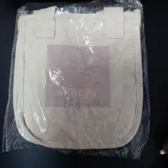 【新品】スヌーピー 帆布ミニトートバッグ ピンク
