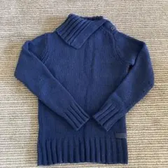 DIESEL ネイビー ハイネックセーター サイズMのサムネイル