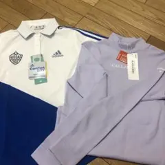 adidasComfort Dry ポロシャツ & Callaway 長袖シャツ