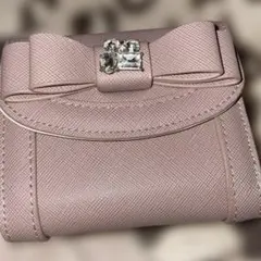 しまむら ★mir..×Coco ★リボン付き三つ折り財布★ピンクのサムネイル