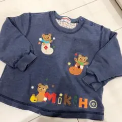 値下げ　ミキハウス トレーナー 90