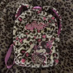 Disney ディズニー ミニー ヒョウ柄 リュック