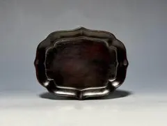 中国端渓硯 眼柱 石眼 龍刻 唐木天地蓋付き 骨董品 - メルカリ