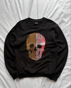 ZARA MAN "Sequins Skull" Design Sweatのサムネイル